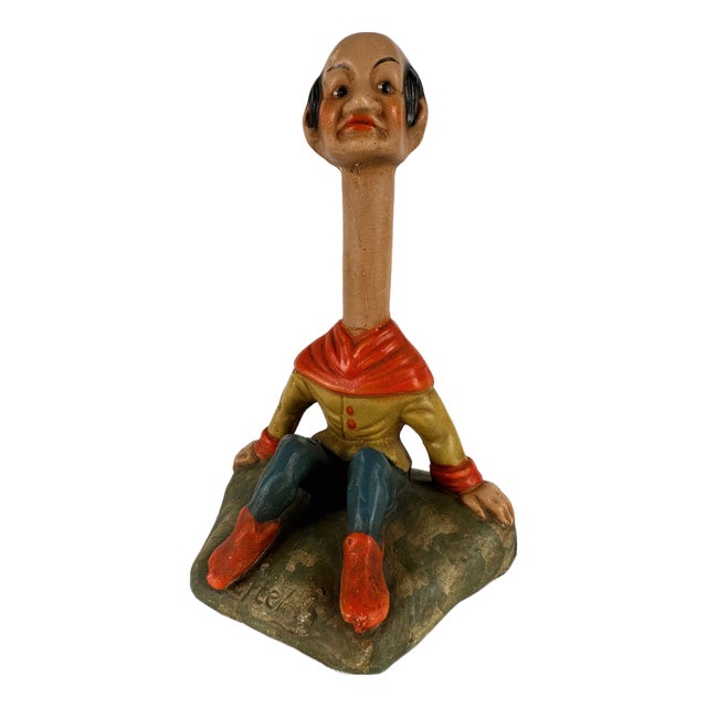 Vintage Long Neck in Ceramic, 1960s For Sale