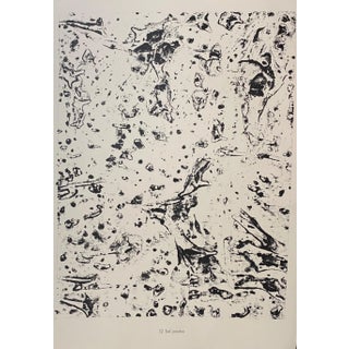 Jean Dubuffet - Littered Sol - Original Lithograph - 1959 For Sale