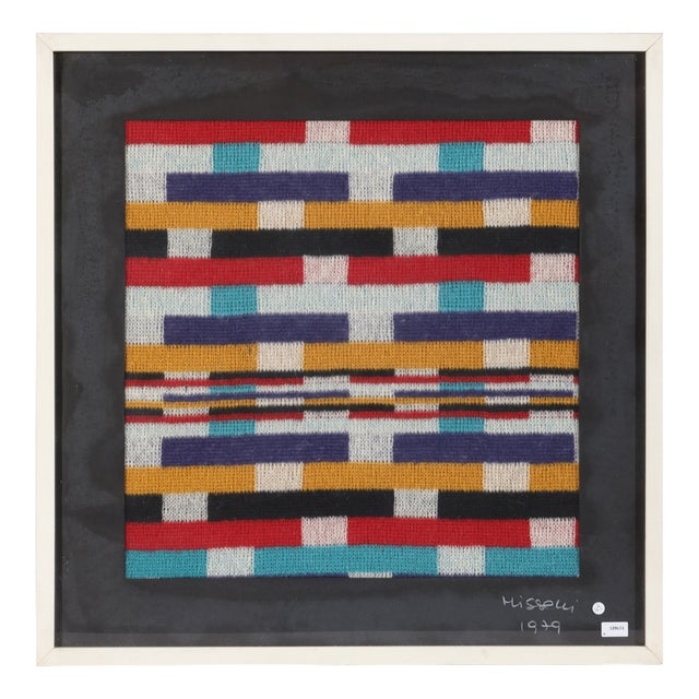 Modern Tapestry from Ottavio Missoni, Italy, 1979 For Sale