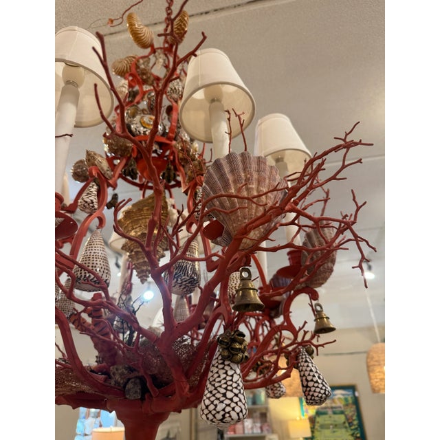 Make an unforgettable statement with this literally one-of-a-kind chandelier by Christa’s South Seashells, the celebrated...