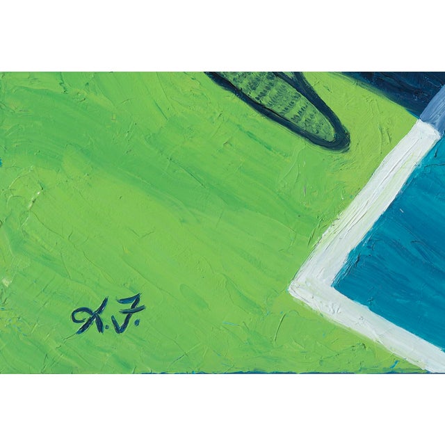 Not Yet Made - Made To Order Abstract Expressionist Original Tennis Oil Painting Print For Sale - Image 5 of 7