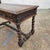 Mid 19th Century Jacobean Carved Oak Barley Twist H-Stretcher and Leg Writing Table For Sale - Image 12 of 18