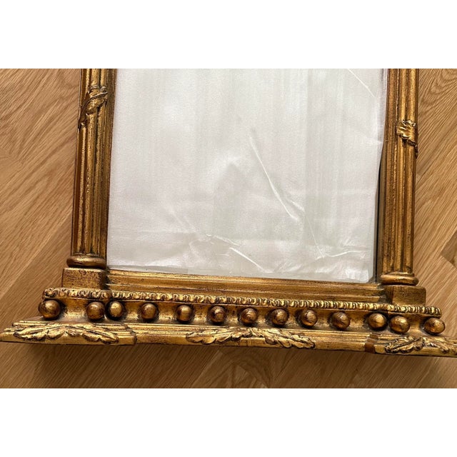 Traditional Vintage Gilt Pier Mirror For Sale - Image 3 of 6