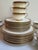 1990s Paragon"ATHENA" Pattern 31pc Dinner Set White and Gold Colors With Banded Border Gold Scrollwork For Sale In New York - Image 6 of 16