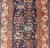 Early 20th Century Red, Blue, and Ivory Antique Persian Bidjar Runner With All-Over Geometrics 3'11"x14'3" For Sale - Image 5 of 8