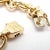 Authentic Cartier Yellow Gold Love Trinity Double C Charm Link Bracelet 1995 For Sale In Philadelphia - Image 6 of 13