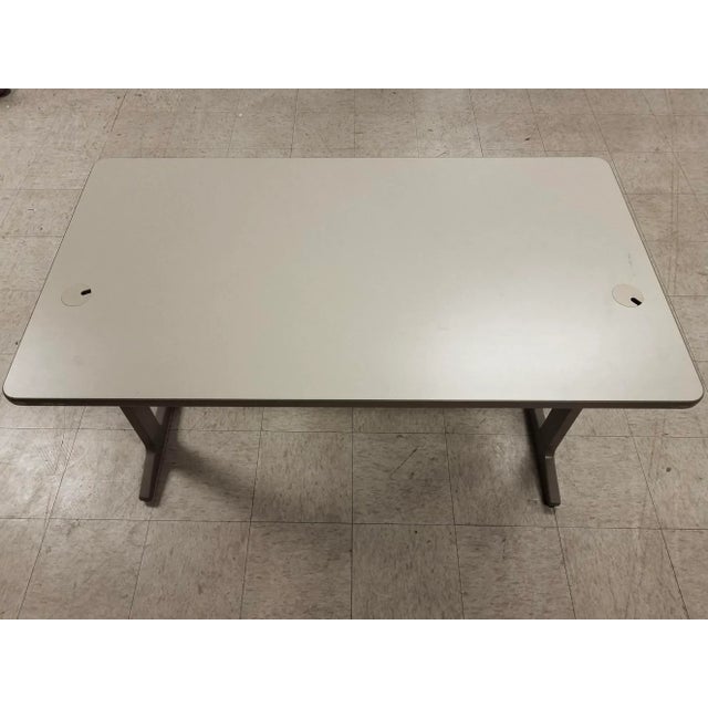 Herman Miller Mid-Century Modern Herman Miller Action Office Table For Sale - Image 4 of 13
