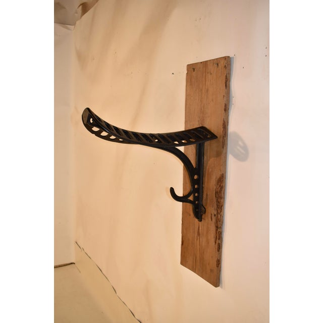 American 19th Century Iron Saddle Stand by J W Fiske Ny For Sale - Image 3 of 5