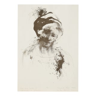 Margarethe Krieger, Oskar Werner, 20 Years Old, as ‘Announcer in ‘Everyman, 1987, Lithograph For Sale