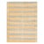 A vintage Turkish flat-weave Kilim accent rug handmade during the mid-20th century with a striped design offset on 3...