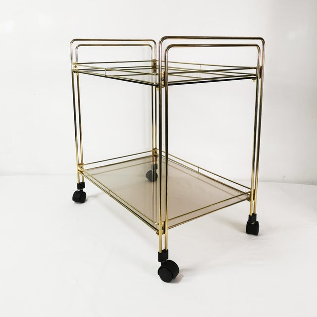 Contemporary Vintage Mobile Bar, Germany, 1970s For Sale - Image 3 of 16