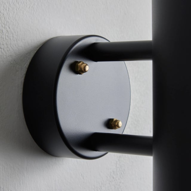 Hans-Agne Jakobsson C627/110 'Rulle' Outdoor Sconces in Black - a Pair For Sale - Image 10 of 12
