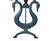 Wood 1920’s Art Deco France Swan Table, Cast Iron Base and Walnut Top For Sale - Image 7 of 7