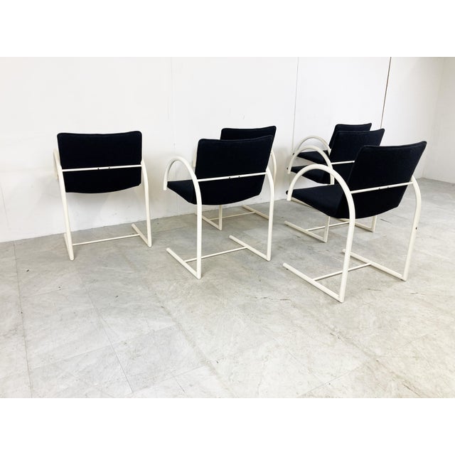 Vintage Cirkel Dining Chairs from Metaform, 1980s, Set of 6 For Sale - Image 6 of 15