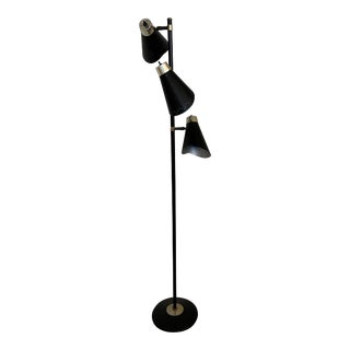 1950's 3 Arm Floor Lamp For Sale
