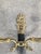 Empire Gilt Wall Sconces, Set of 2 For Sale - Image 5 of 9