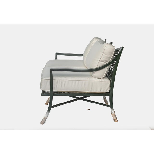 2020s Hickory Chair Haret Outdoor Loveseat For Sale - Image 5 of 5