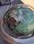 Gold Gemstone Globe on Brass Stand With Compas in Base. For Sale - Image 8 of 14