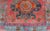 Vintage Caucasian Kazak Rug With Twin Medallions and Blue Border 3'9 X 6'1 For Sale - Image 10 of 12