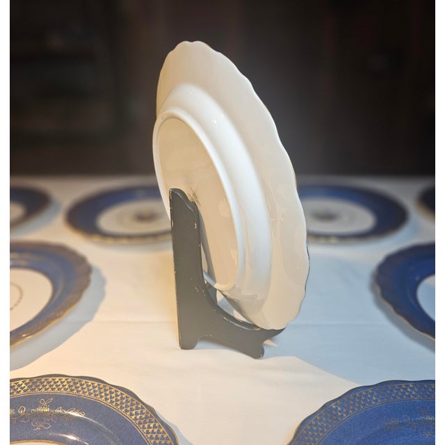 Late 19th Century Copeland for Tiffany Bluebell Bowls - Set of 11 For Sale In Charlotte - Image 6 of 15