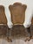Late 20th Century Vintage French Provincial Louis XV Style Caned Back Dining Chairs - Set of 4 For Sale - Image 5 of 13