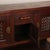 Wood Breton Oak and Brass Sideboard, 1940s For Sale - Image 7 of 11
