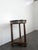 Empire Style Mahogany Side Table with Black Marble Top, in Very Good conditions.