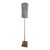Custom Steel Mesh Floor Lamp – Tall Modern Industrial Cylinder Light For Sale