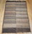 Early 20th Century Antique Uzbek Tribal Soumak Kilim, Flat-Woven Wool, Stripe Pattern, Earth Tones, 5x8 For Sale - Image 5 of 14