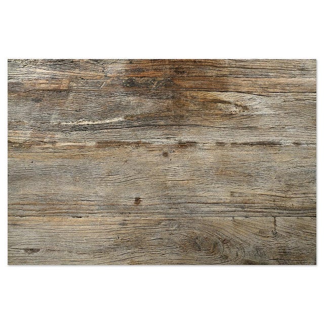 Wood Large Coffee Table in Weathered Wood For Sale - Image 7 of 9