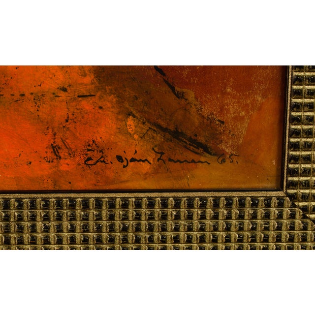 Christian Bjørn Larsen, Girl, 1965, Gouache on Paper For Sale - Image 4 of 9