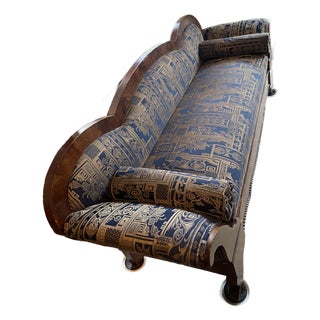 French Empire / Restauration-Inspired Vintage Settee For Sale