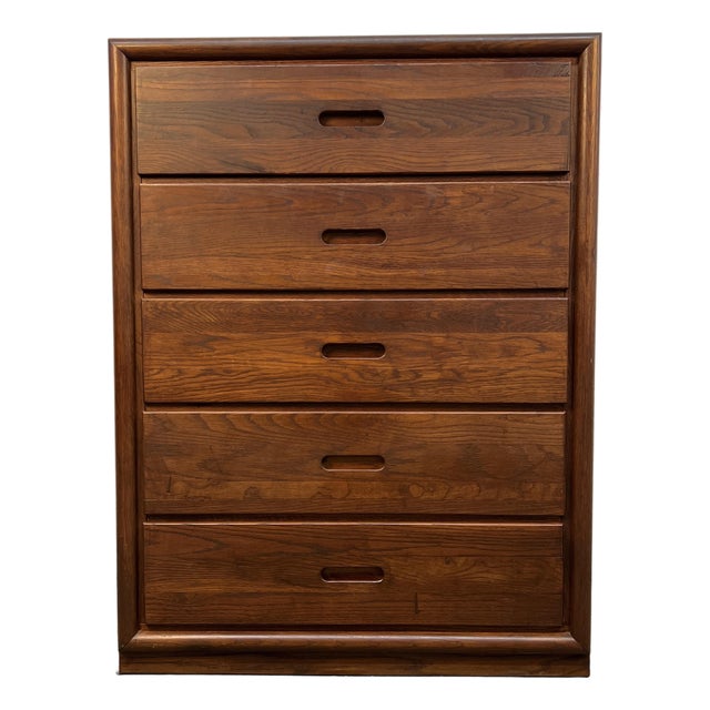 Vintage Five Drawer Dresser by Dixie For Sale
