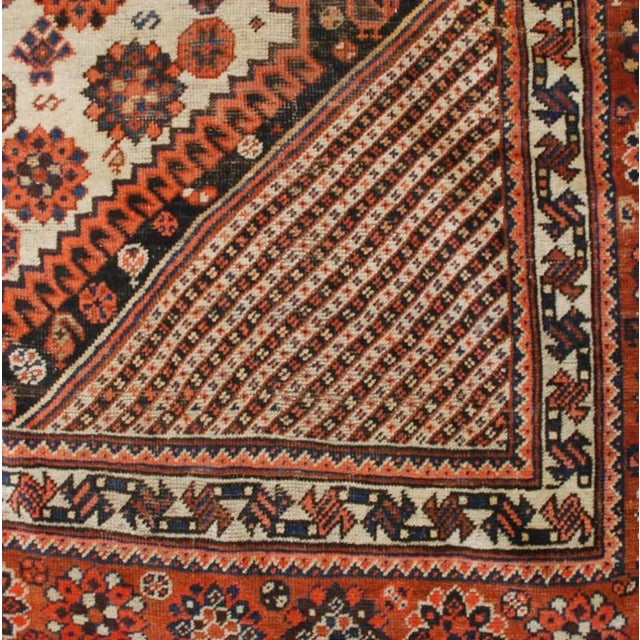 Late 19th Century Ghashghai Rug For Sale In Chicago - Image 6 of 6
