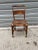 Antique Early American Primitive Style Rush Seat Side Chair For Sale - Image 10 of 11