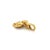 Mid 20th Century Cartier 18k Yellow Gold Emerald Elephant Charm Pendant For Sale - Image 5 of 8