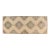 1950s Muted Beige & Moss Green Turkish Runner For Sale