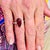 Natural Tourmaline Diamond Ring Size 7 14k W Gold 4.8 TCW Certified For Sale - Image 4 of 18