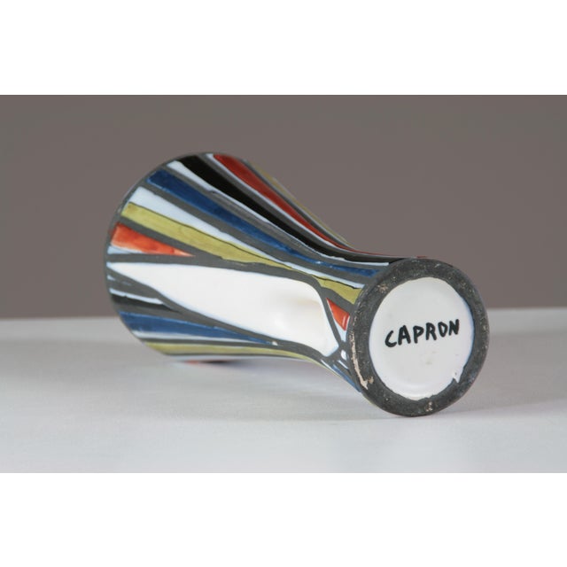 1960s Openwork Diabolo Vase by Roger Capron, France, 1960s For Sale - Image 5 of 12