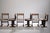 Gangsø Furniture Brutalist Dining Chairs, 1970s, Set of 6, in Very Good conditions. Designed 1970 to 1979 This piece is...