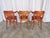 Bentwood Dining Chairs in Red Faux Leather, 1970s, Set of 3 For Sale - Image 14 of 18