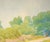 Paper California Golden Poppies and Blue Oaks - Rural Landscape in Watercolor on Paper by Marie English Williams For Sale - Image 7 of 10