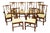 Leighton Hall Mahogany Chippendale Straight Leg Dining Chairs - Set of 14 - Showroom Samples For Sale