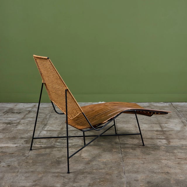 Arthur Umanoff Arthur Umanoff Chaise Lounge Chair for Raymor For Sale - Image 4 of 16