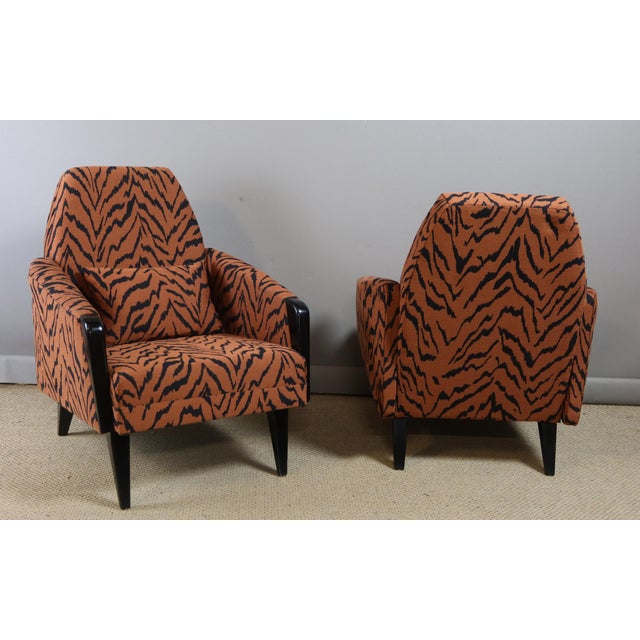 Black 20th Century Armchair, 1940s, Set of 2 For Sale - Image 8 of 12