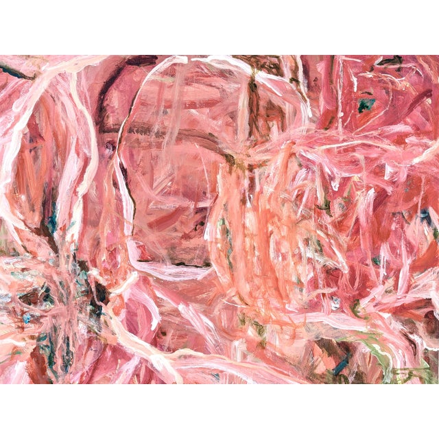 Kristi Haines Herman “The Trees of Comfort 1” Contemporary Gestural Abstract Expressionist Painting, 2024 For Sale - Image 4 of 9