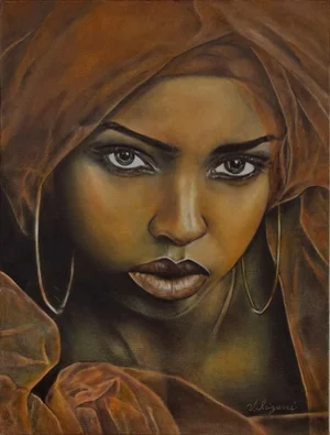 Contemporary Realist Portrait Oil Painting of a Dancer by Vivianna Irizarri