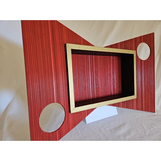 Mid-Century Modern 1960s MCM Atomic Retro Shadowbox Wall Art Sculpture For Sale - Image 3 of 6