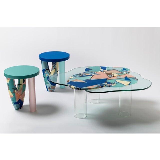 Sea Stack Side Table by Elise Graham For Sale In Portland, ME - Image 6 of 6