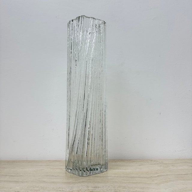 Glass Vase by Martin Freyer for Rosenthal Studio Line, 1970, in Good conditions. Designed 1970 to 1979
